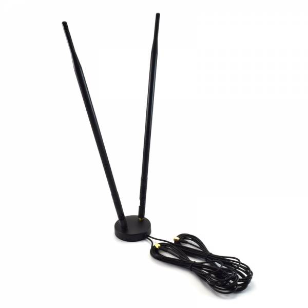 4G LTE 9dBi Antenna Omni doppia interna TS9 3m