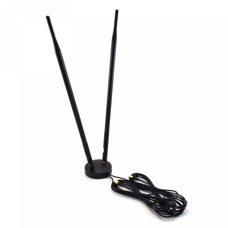 3G/4G LTE 9dBi Antenna Omni doppia interna SMA Male, 3m