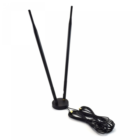 4G LTE 9dBi Antenna Omni doppia interna SMA Male, 3m