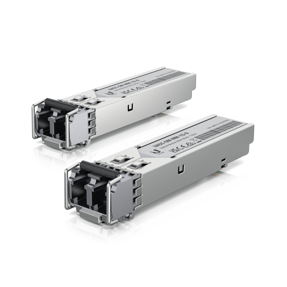 Ubiquiti 1Gbps modulo ottico multimodale, 2-Pack