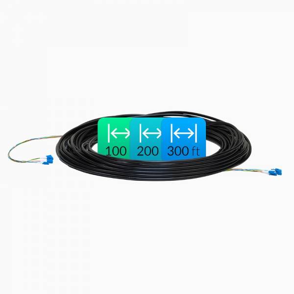 Ubiquiti cavo in fibra, monomodale, 100ft