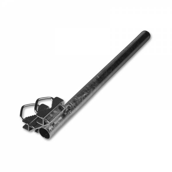 Tubo di metallo Staffa di montaggio Ø38mm L1000 Verticale
