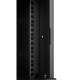 Armadio rack 10" 6U, 300mm, porta in vetro, nero
