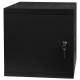 Armadio rack 10" 6U, 300mm, porta piena, nero