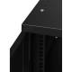 Armadio rack 10" 6U, 300mm, porta piena, nero