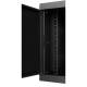 Armadio rack 10" 6U, 300mm, porta piena, nero