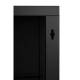 Armadio rack 10" 6U, 300mm, porta piena, nero