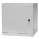 Armadio rack 10" 6U, 300mm, porta piena, grigio