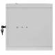Armadio rack 10" 6U, 300mm, porta piena, grigio