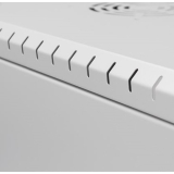 Armadio rack 19" 6U, 350mm, Porta in metallo, grigio