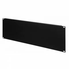Mascheratura telaio 19" 4U Nero