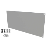 Mascheratura telaio 19" 5U, grigio