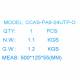 Patch Panel Cat6 UTP 24-Port RJ-45 19" 1U con ripiano