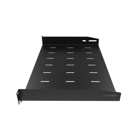 Scaffale rack 19" 1U, 300mm, Nero