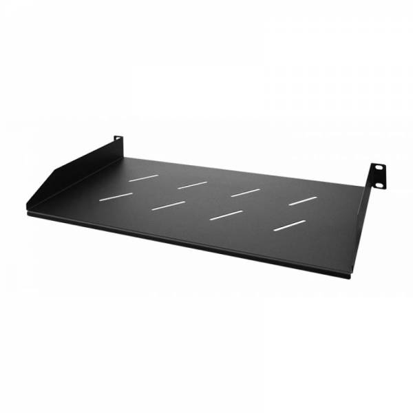Scaffale rack 19" 1U, 350mm, Nero