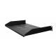 Scaffale rack 19" 1U, 350mm, Nero