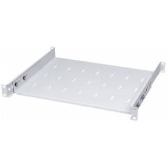 Scaffale Rack Regolato 19" 1U, 350mm, Grigio