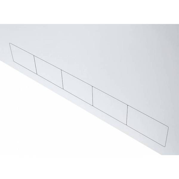 Rack Caso 19" 3U, 180mm, Bianco