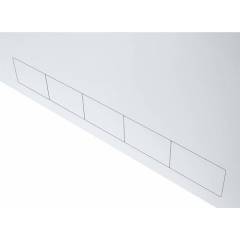 Rack Caso 19" 3U, 180mm, Bianco