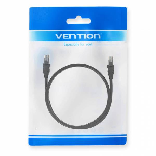 Cavo patch UTP Cat6 0.75m nero