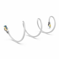 Cavo patch SSTP Cat7 1.5m grigio