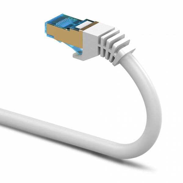 Cavo patch SSTP Cat7 5m grigio