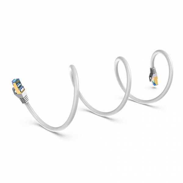 Cavo patch SSTP Cat7 5m grigio