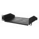 Scaffale rack 10" 1U, 150mm, Nero