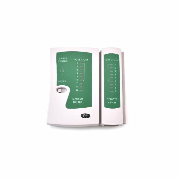Tester per cavi di rete RJ11, RJ12, RJ45 UTP/FTP/STP