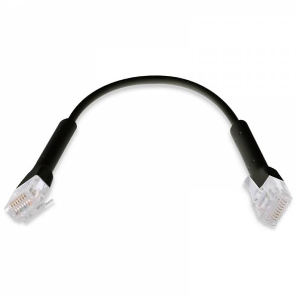 UniFi Cavo patch Ethernet, nero, 0.3m
