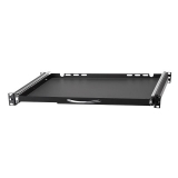 19" Ripiano estraibile per tastiera e mouse, 350mm, Nero