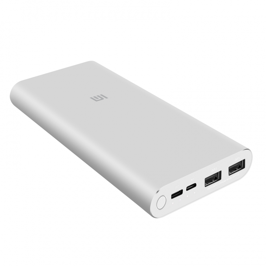 Xiaomi Mi 18W Carica veloce PowerBank 3, 10000mAh, argento