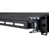 Ripiano estraibile 19" 1U, 450mm, Nero
