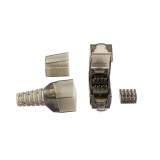 RJ45 Connettore senza attrezzi Cat6 nero