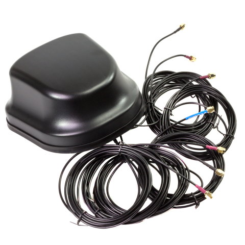 7-in-1 5G GNSS Wi-Fi antenna da tetto per auto