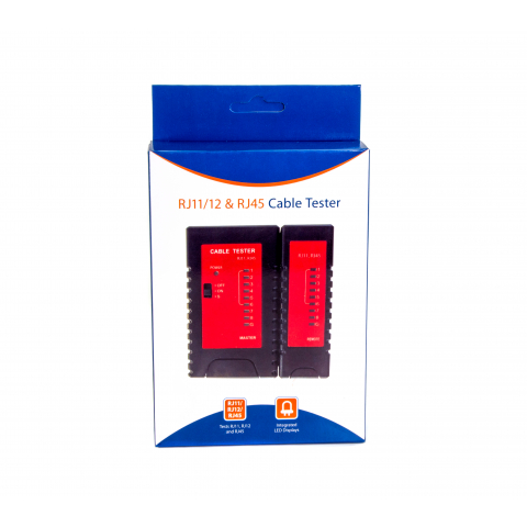 Tester per cavi di rete RJ11/ RJ12/ RJ45