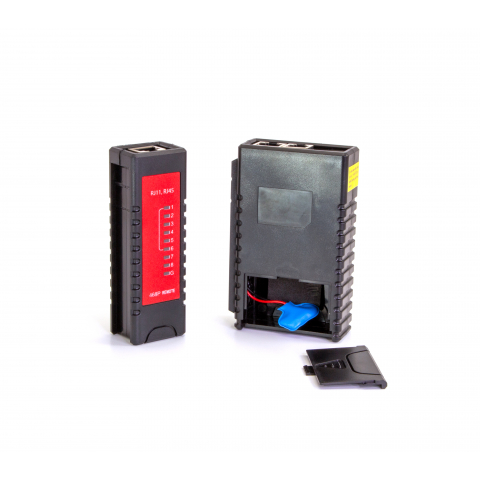Tester per cavi di rete RJ11/ RJ12/ RJ45