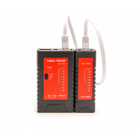 Tester per cavi di rete RJ11/ RJ12/ RJ45