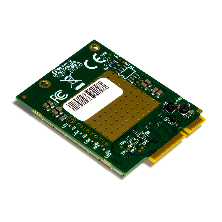 MikroTik mini-PCIe 4G LTE6 modulo modem