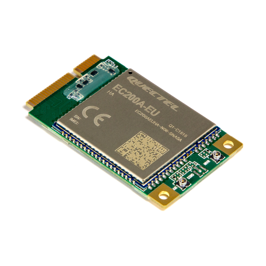 MikroTik mini-PCIe 4G LTE modulo modem