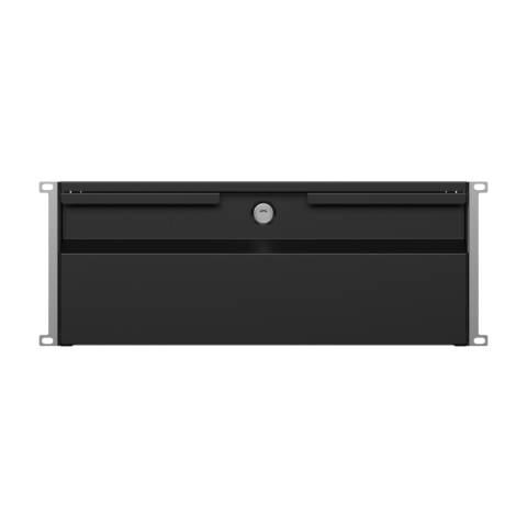 Cassetto rack 19" 4U, 320mm, Nero