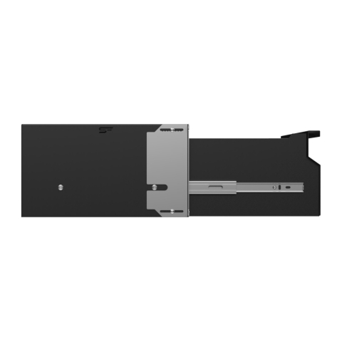 Cassetto rack 19" 4U, 320mm, Nero