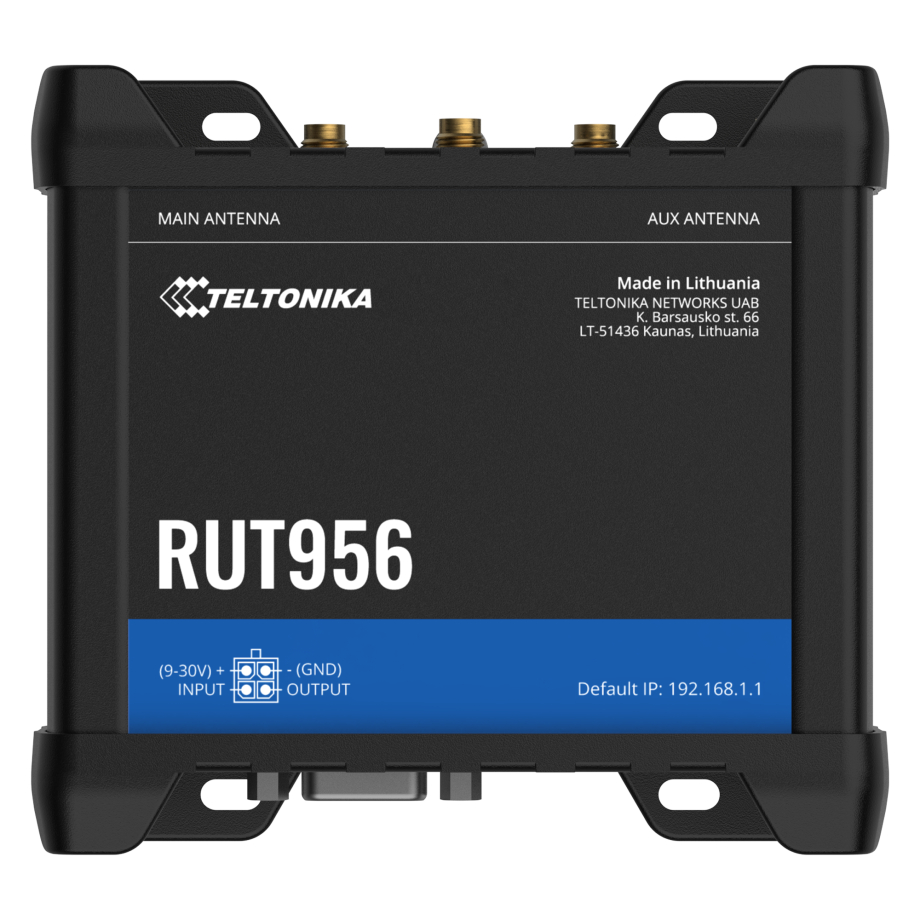 Teltonika Router RUT956 Global dual-SIM LTE