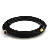SMA maschio a N maschio 1m Cavo coassiale — elastico HF-400-UF (equivalente a LMR400 UF UltraFlex)