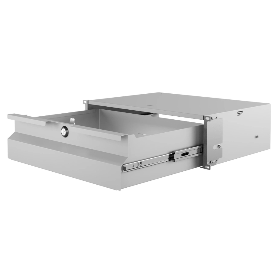 Cassetto rack 19" 3U, 320mm, Grigio