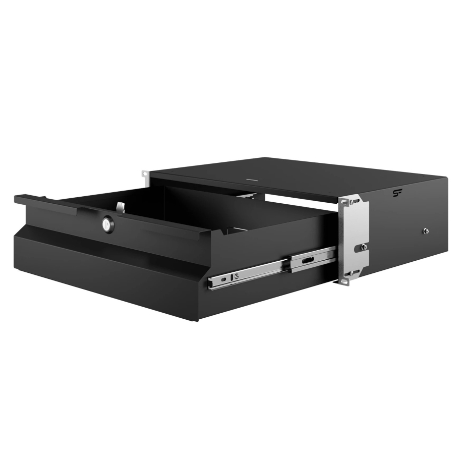 Cassetto per rack 19" 3U, 320mm, Nero