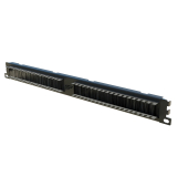Organizzatore di cavi 19" 1U nero