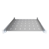 Scaffale rack 19" 1U, 450mm, Grigio