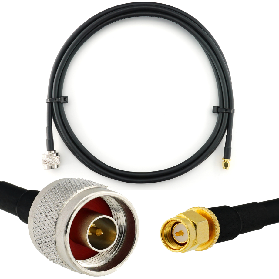 SMA maschio a N maschio 3m cavo coassiale — HF240 (equivalente a LMR240)