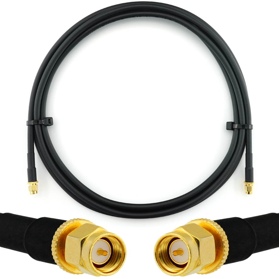 SMA maschio a SMA maschio 3m cavo coassiale — HF240 (equivalente a LMR240)